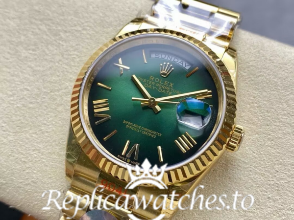 High Quality Replica Rolex Day-Date Yellow Gold 228238 0069 40mm