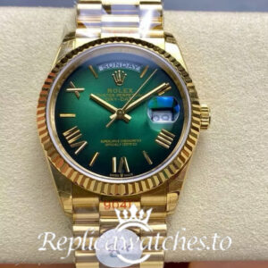 High Quality Replica Rolex Day-Date Yellow Gold 228238 0069 40mm